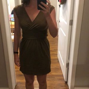 Ann Taylor Loft XSP green dress